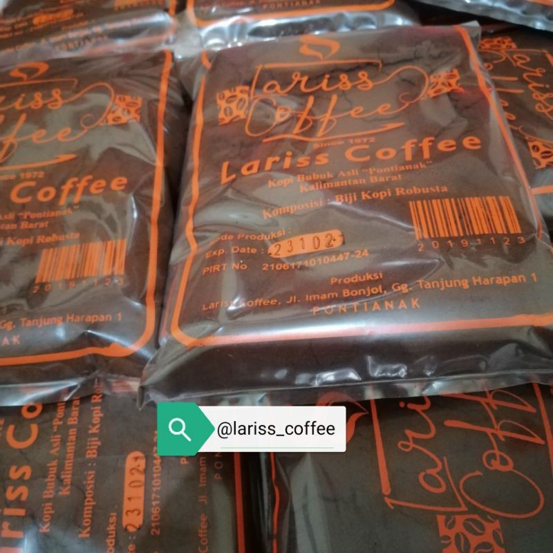 

Kopi Bubuk Pontianak Lariss Coffee 500 gr Lariss Coffee 500 gr