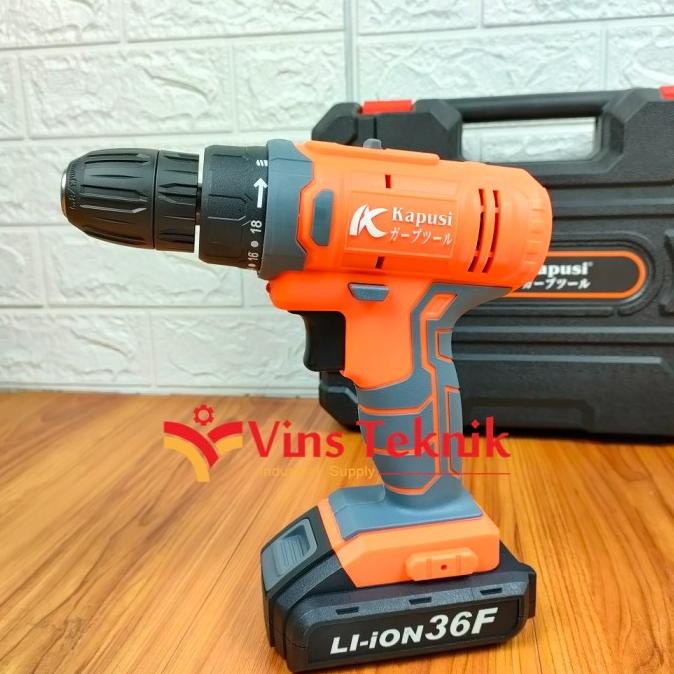 Kapusi Mesin Bor Baterai Cordless Drill 36V Termurah