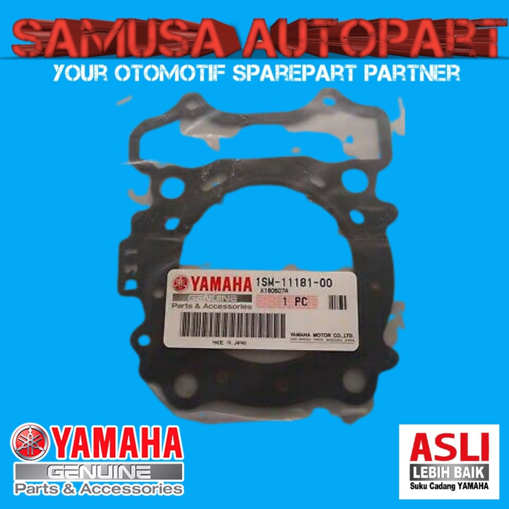 GASKET CYLINDER HEAD / PAKING KOP YZ250F YZ250FX ORIGINAL / 1SM-11181-00