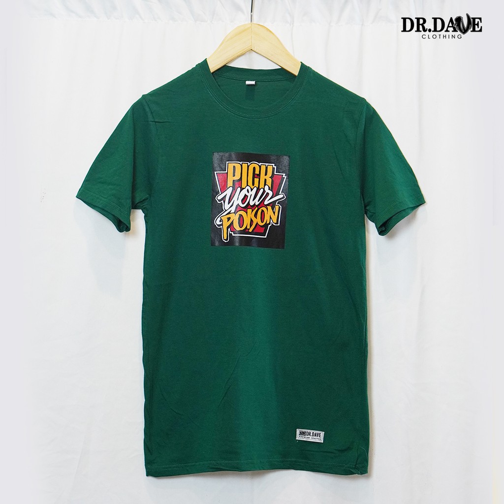 kaos DR DAVE "PICK YOUR POISON" ( 1/2 lusin )