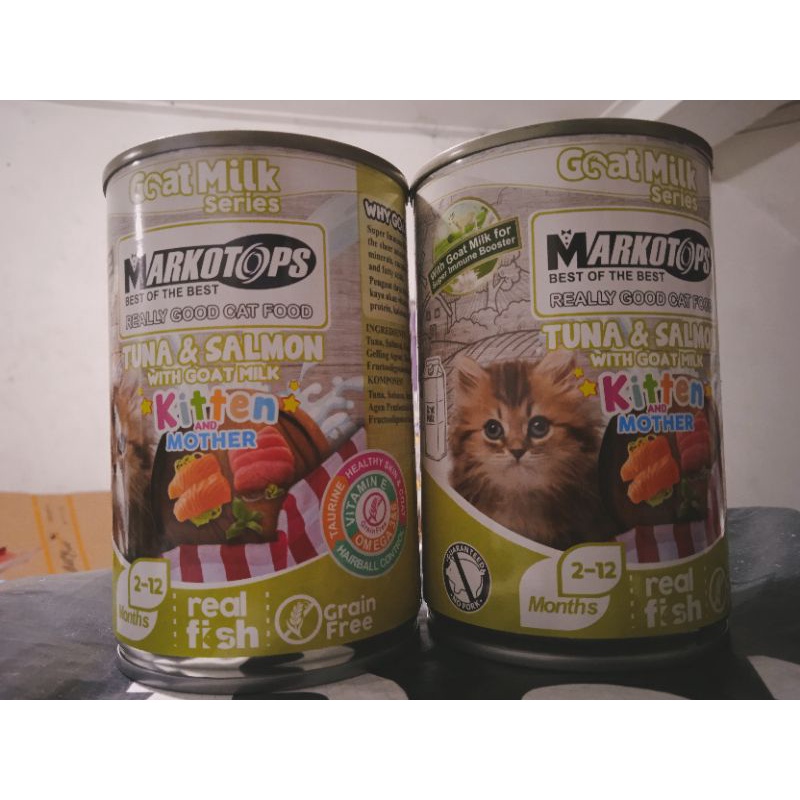 markotops kaleng 400gr kitten mother tuna salmon