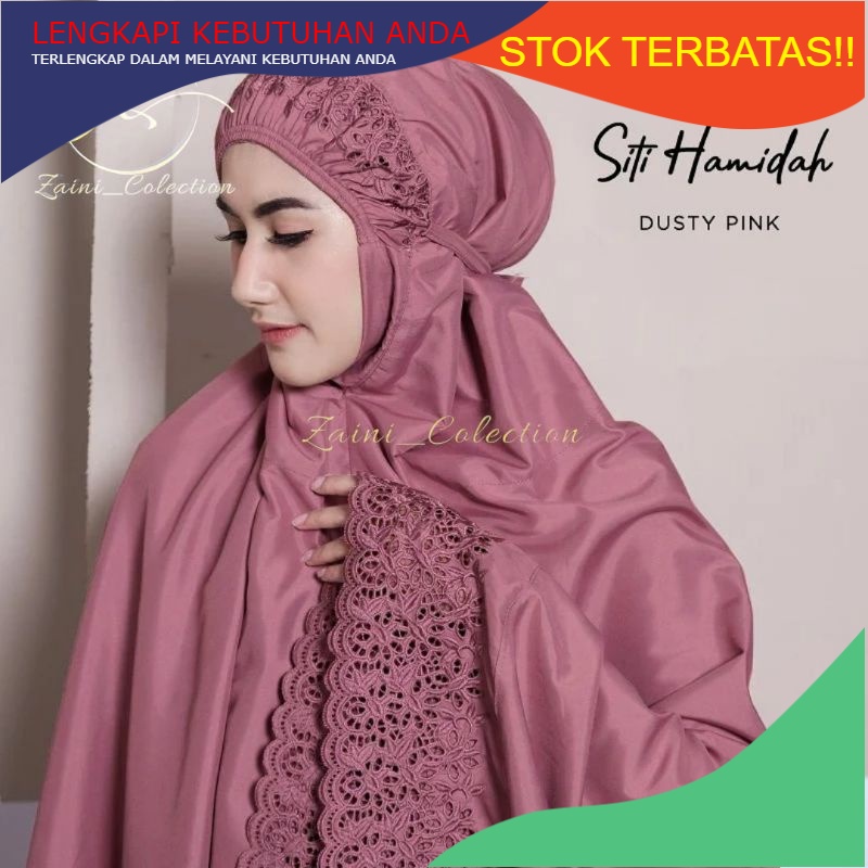 RAMADHAN BIG SALE GAJIAN / Mukena Dewasa Khatijah Free Tas Mukenah Jumbo Bahan Katun Premium Bahan A