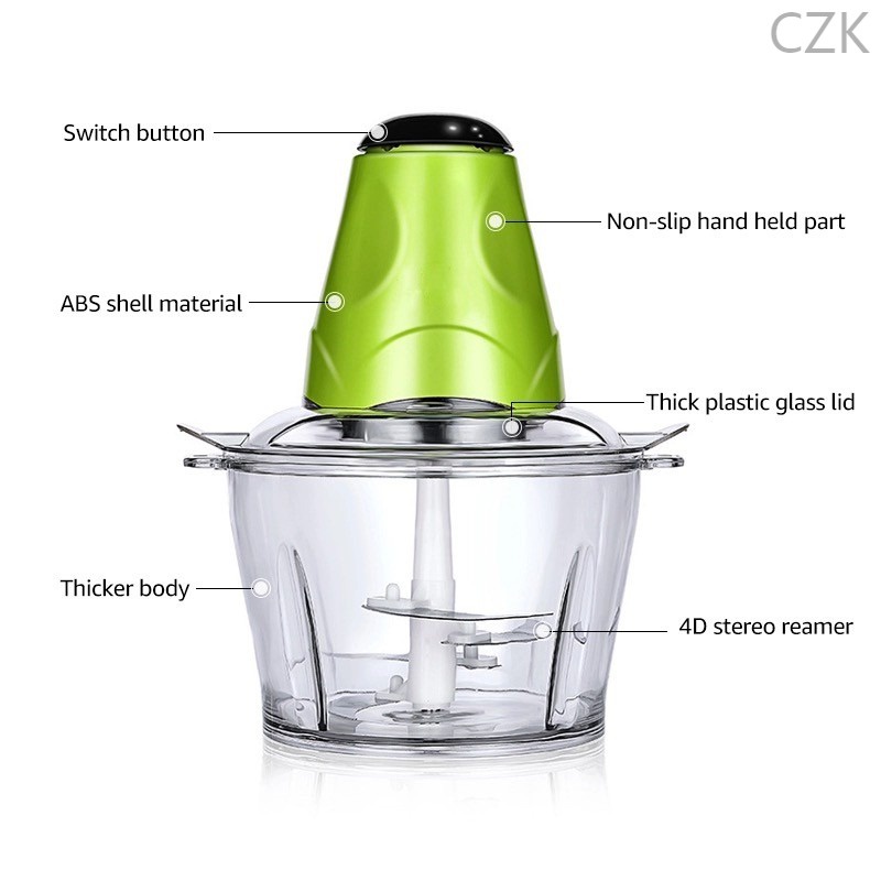 HARGA PROMO!! Electric Meat Grinder Blender Daging Serbaguna / Chopper Daging