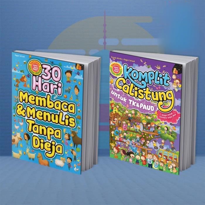 BUKU ANAK PAKET TK KOMPLIT CALISTUNG MAGENTA