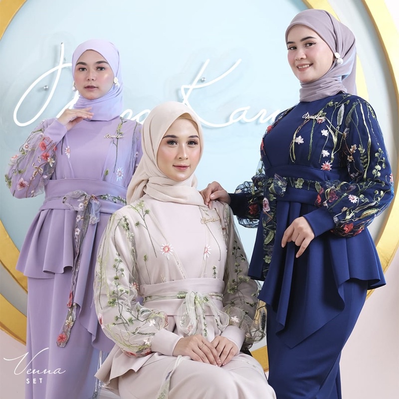 YOSHI23 ll Venna set MK Misskamihijab Original