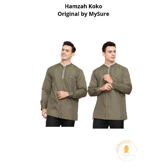 Hamzah Koko, Koko dewasa, Koko lengan panjang, Koko premium, Koko MySure, Koko putih