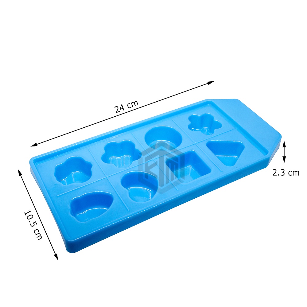 Cetakan Es Batu Aneka bentuk 8 Plastik Ice Cube Maker Tipe 2712 Dynamic