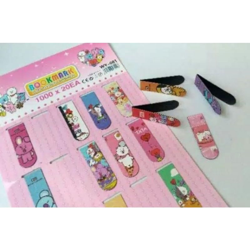 

Pembatas Magnet isi 20 Pcs Grosir EEC