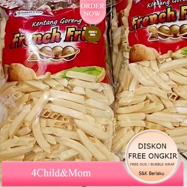 

French Fries Kentang Goreng Snack Cemilan Makanan Ringan 240gr