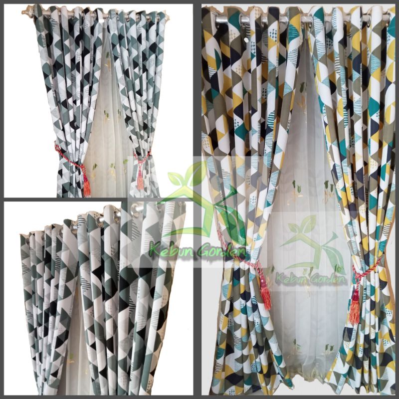 [GROSIR] TERLARIS GORDEN JENDELA PINTU MINIMALIS BLACKOUT BRIDAL