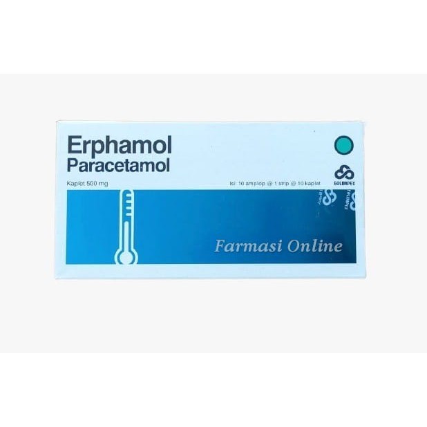 Erphamol Paracetamol Box 100 Tablet