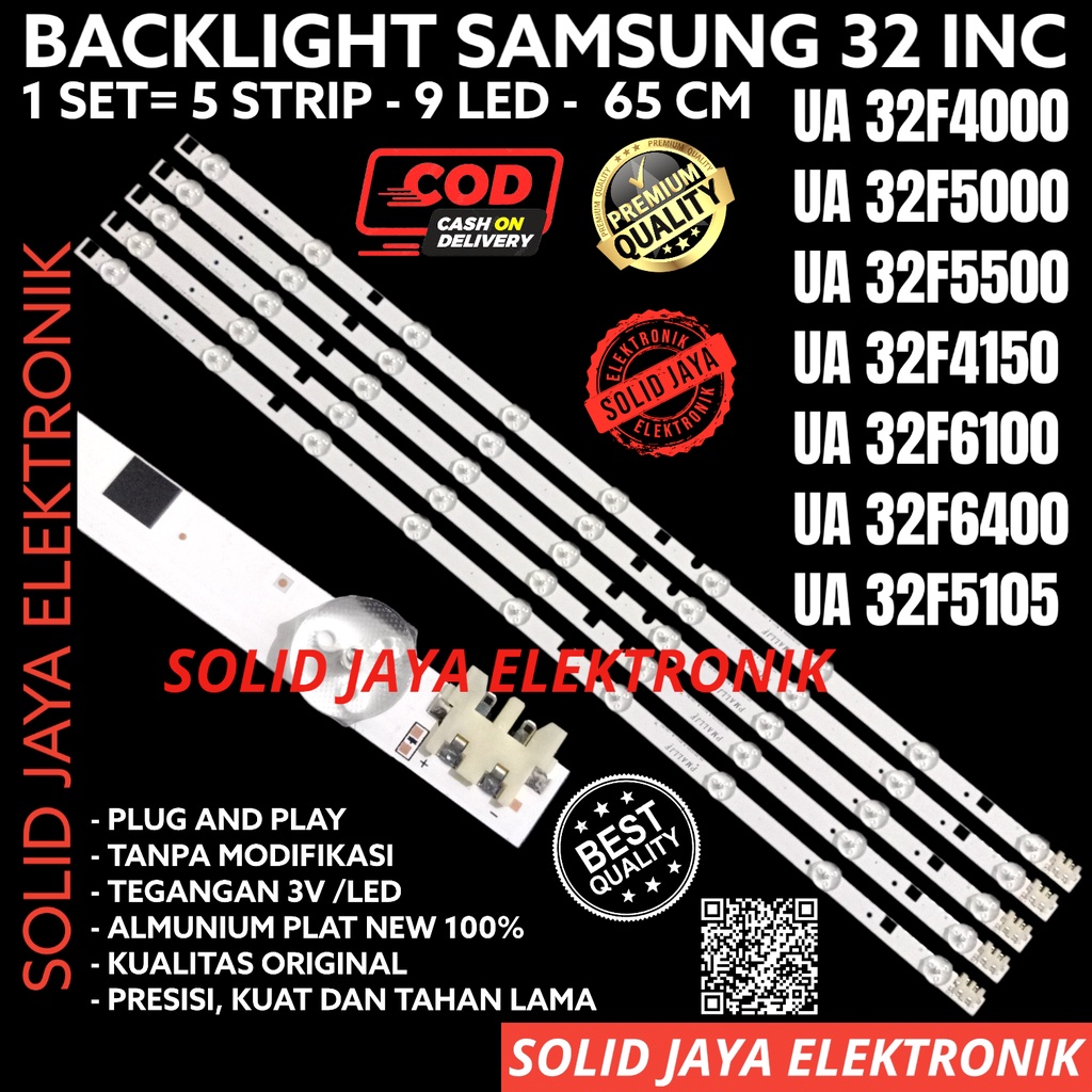 BACKLIGHT TV LED SAMSUNG 32 INC UA 32F4000 32F5000 32F5500 32F4150 32F6100 32F6400 32F5105 LAMPU BL 9K 3V 32F UA32F4000 UA32F5000 UA32F5500 UA32F4150 UA32F6100 UA32F6400 UA32F5105 32INCH 32INC 32IN 9 KANCING LED SAMSUNG INCH IN 32F 9K