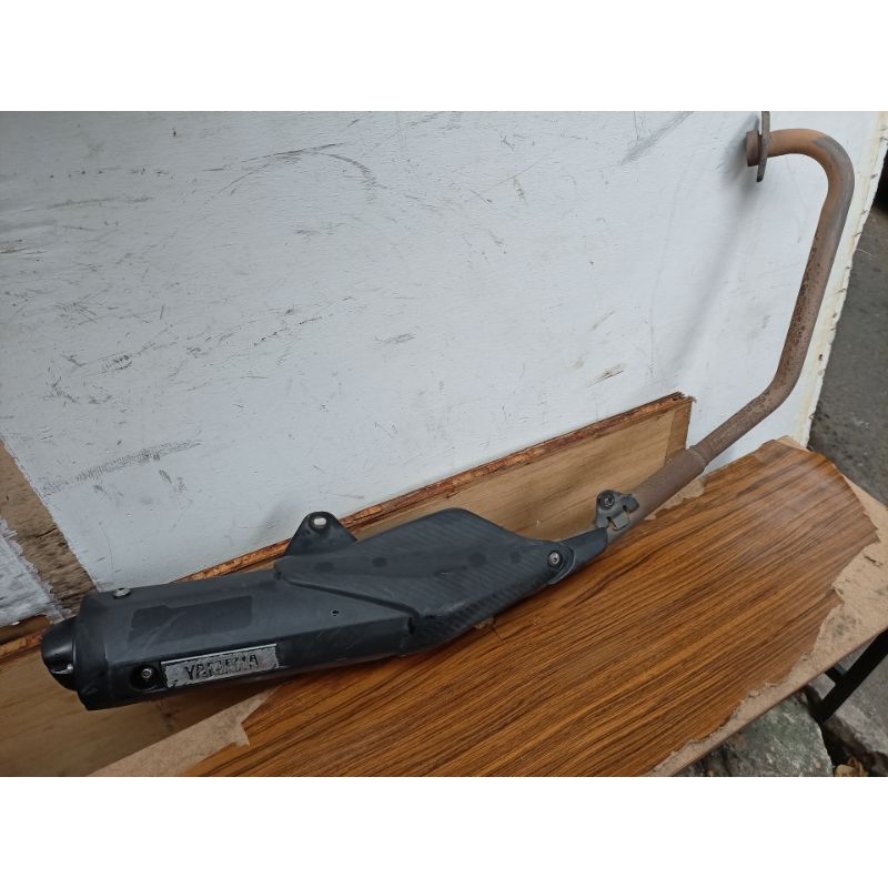 Knalpot yamaha xabre sabre r15 r 15 v2 original ori copotan standar fullsystem fullset tinggal pasan