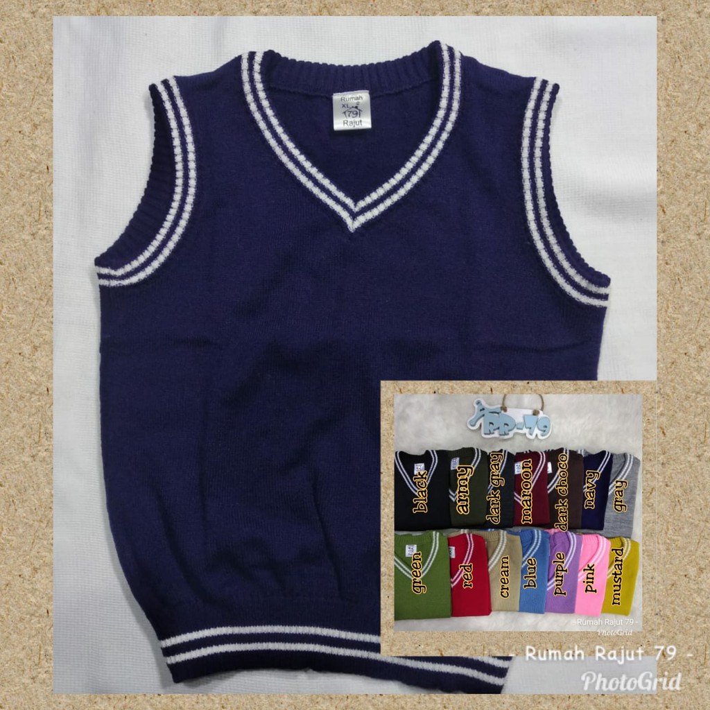 Rompi vest anak size XL, XXL, 3XL