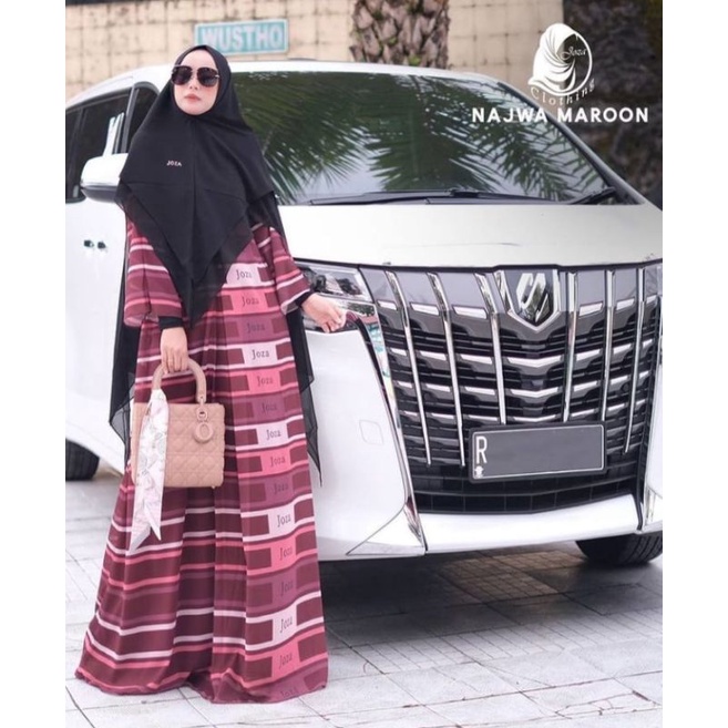 NAJWA MAROON (SALE DRESS ONLY) BY JOZA CLOTHING