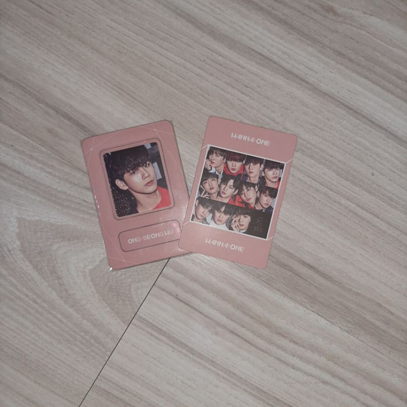wanna one undivided ong magnet + grup pc [BACA DESKRIPSI]