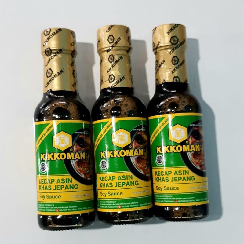 

KIKKOMAN Kecap Asin Khas Jepang 150ml