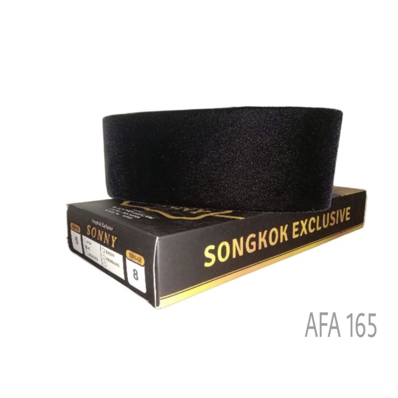 PECI SONGKOK HITAM EXCLUSIVE SONNY TINGGI 8 cm