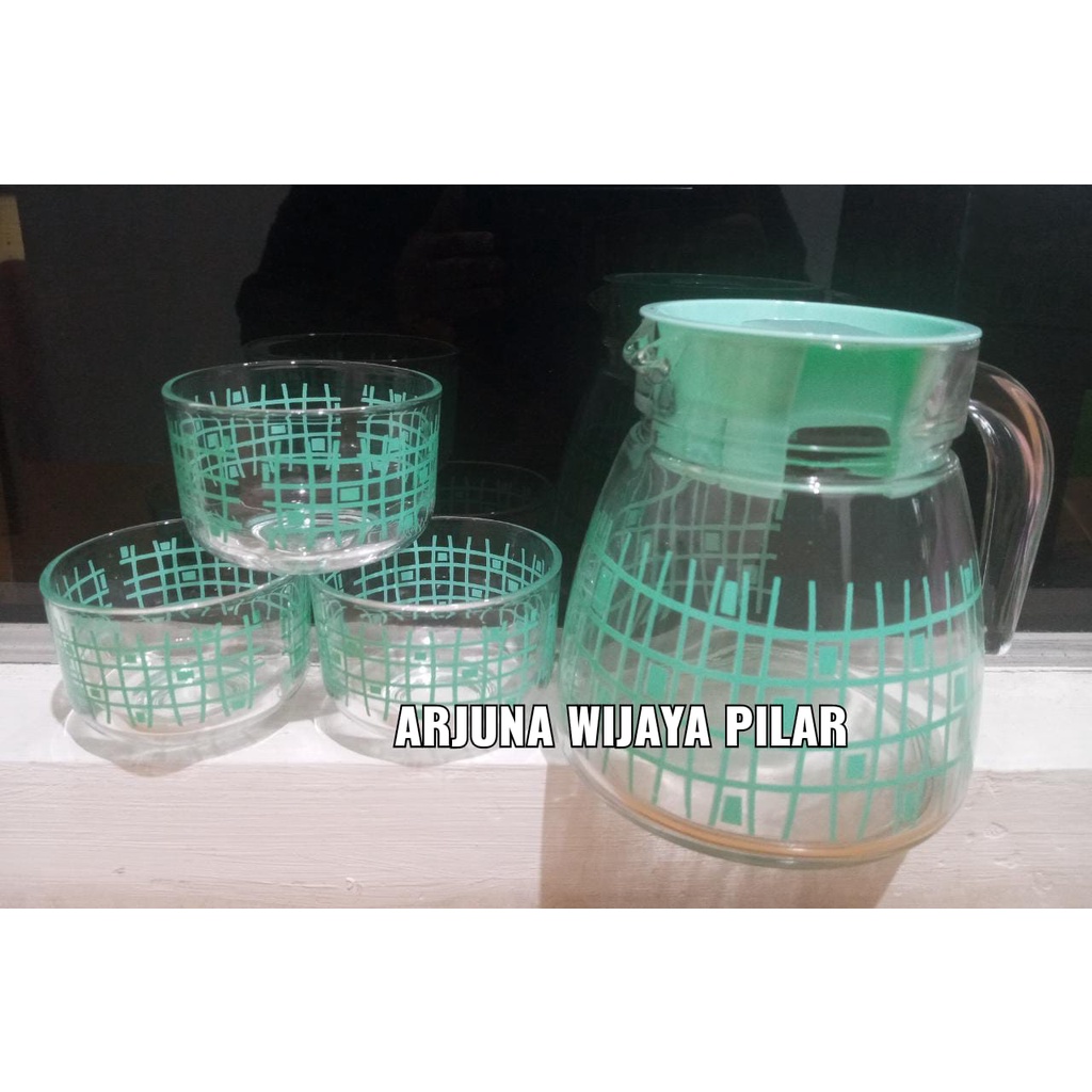 TEAPOT SET LANA TPLS819/SP4-2GB +Bubblewrap luar &amp; dalam