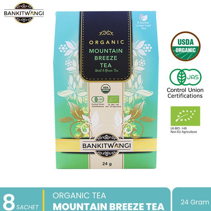 

[COD] Teh Organik || Tea Blend ( Bankitwangi Mountain Breeze Tea ) 24gr [COD]