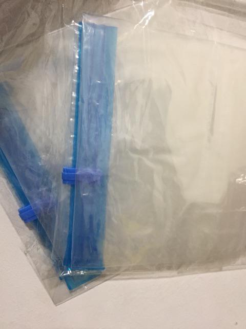First Project – Plastik Vakum Baju Pakaian Laundry Travel Organizer Compression Vacuum Bag 40x60 Cm