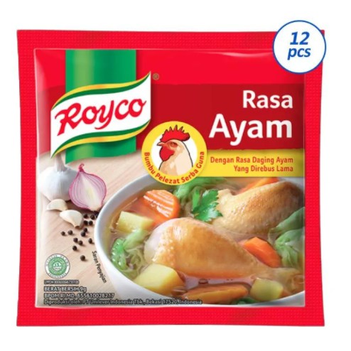 

Royco Ayam Penyedap Rasa 12 sachet / Penyedap Rasa Kaldu Ayam