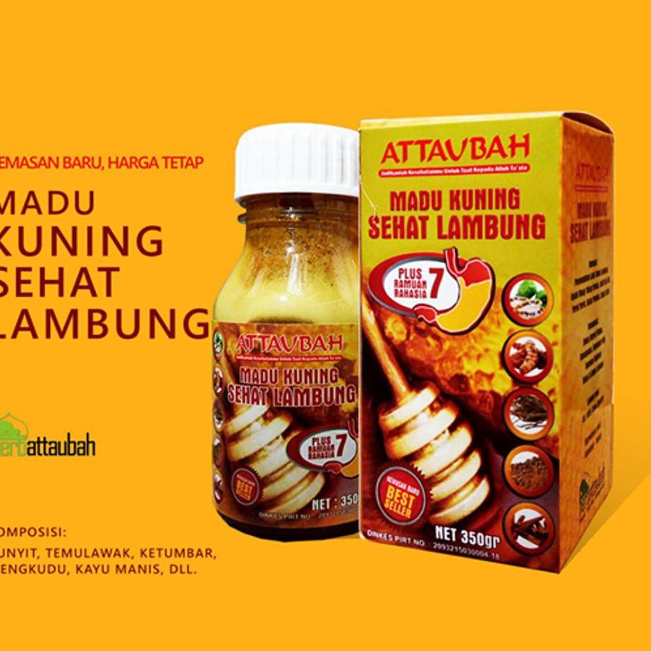 

MADU KUNING SEHAT LUNG 350 GR - ATTAUBAH !!