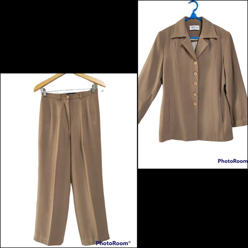 SETELAN ONE SET KANTOR KERJA WANITA PRELOVED CELANA ATASAN SIZE M L ONESET PL BAJU NGANTOR