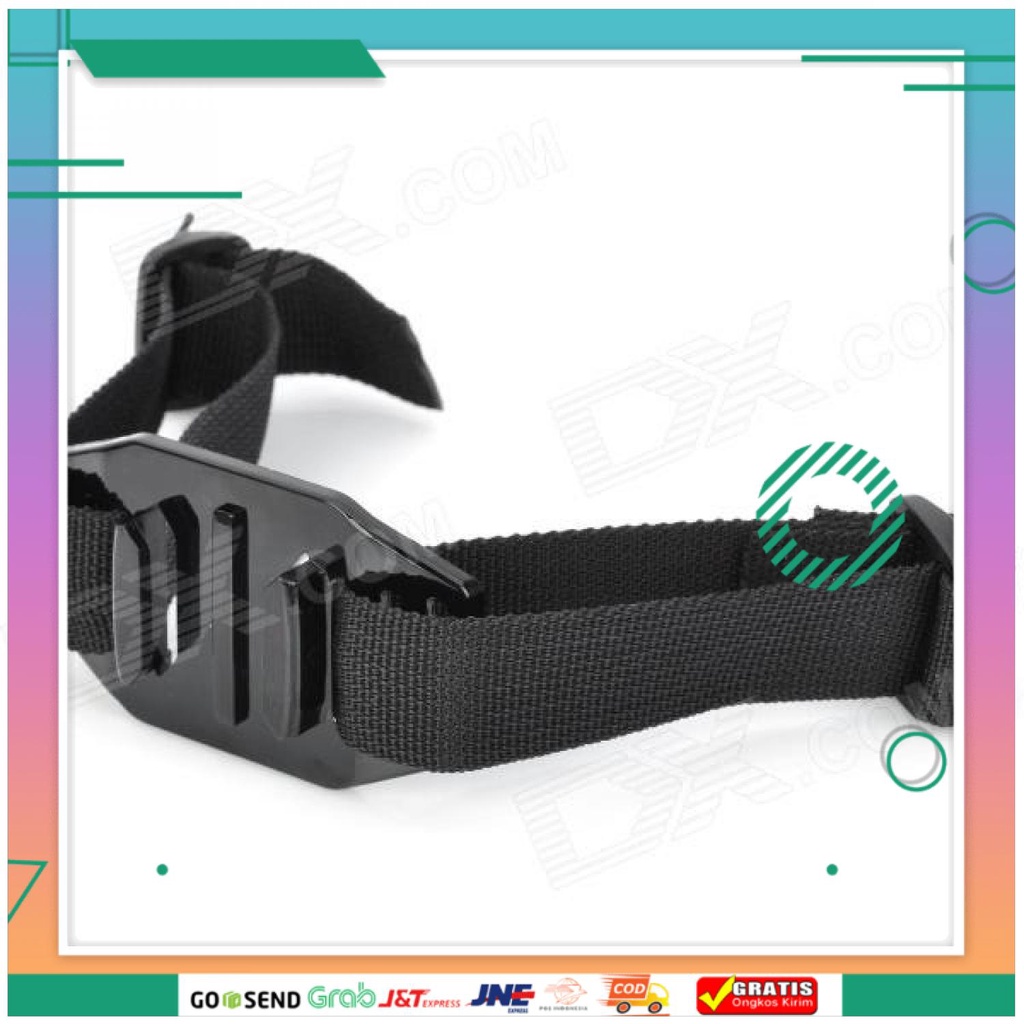 (BISA COD) FTIHSHPHelmet Strap Mount for  Yi /  Yi 2 4K / GoPro - GP04