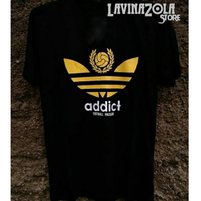 Tshirt/baju/kaos addict football passion/ultras/acab/hooligan/persib/persija/the jak/viking
