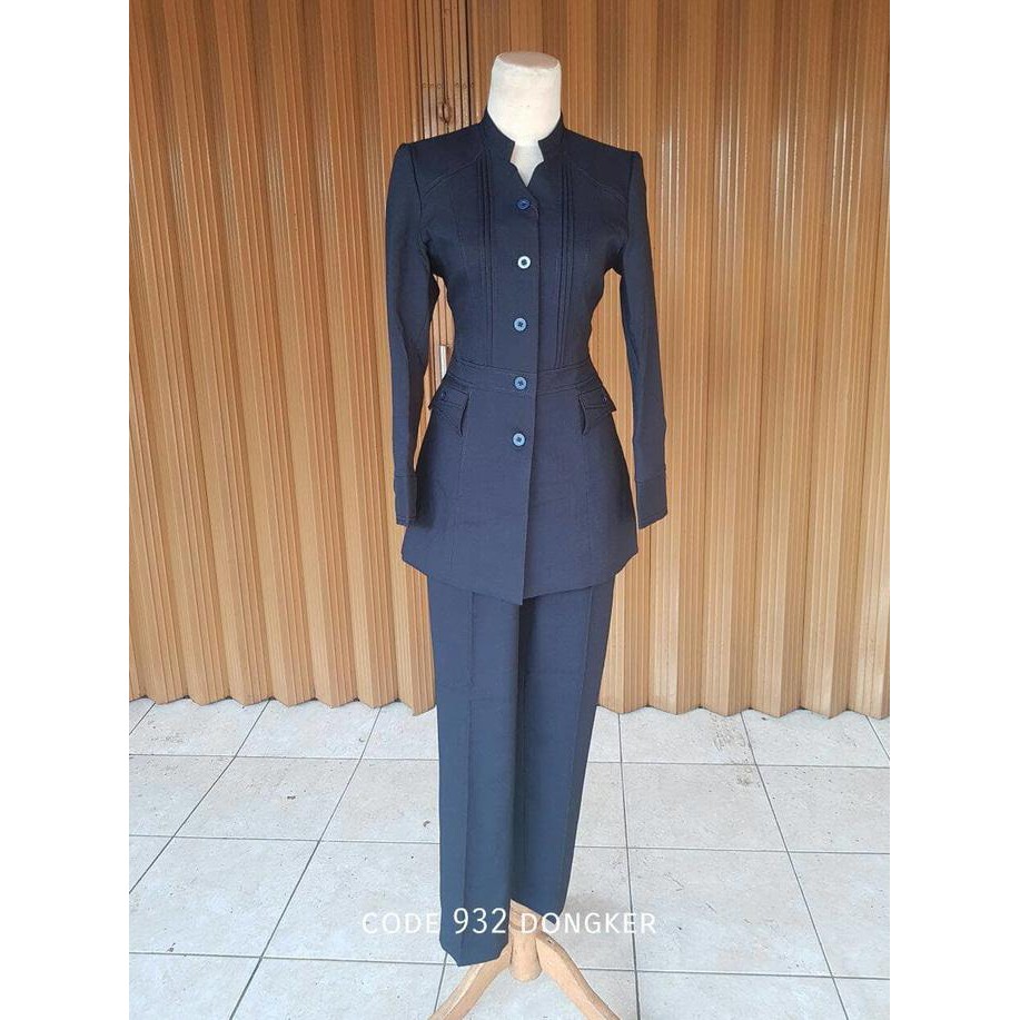 KUALITAS BAGUS BAJU SERAGAM BLAZER 932 DONGKER IBU GURU WANITA SEKOLAH SD SMP SMA KEKINIAN