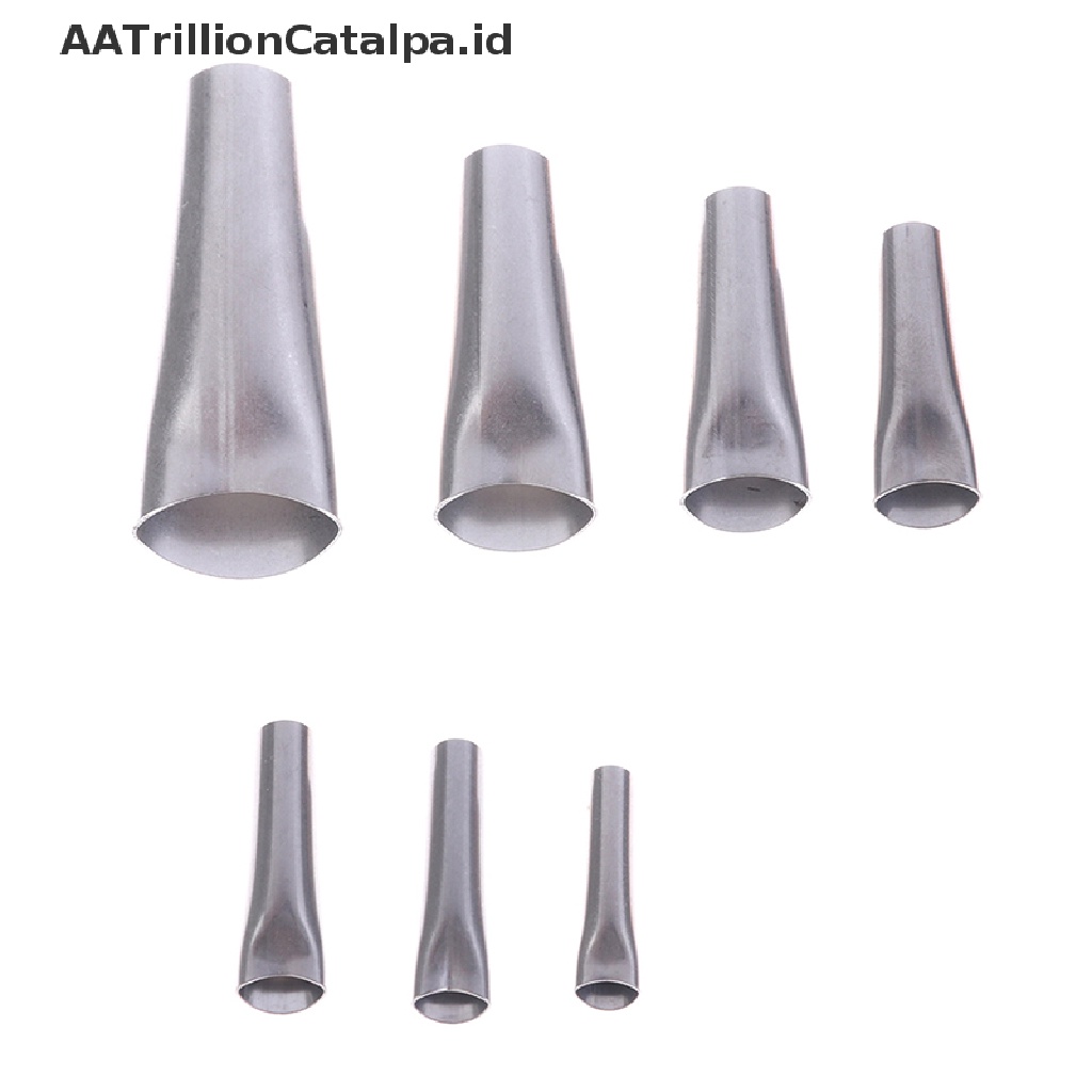 7pcs Nozzle Aplikator Sealant Finishing Bahan Stainless Steel