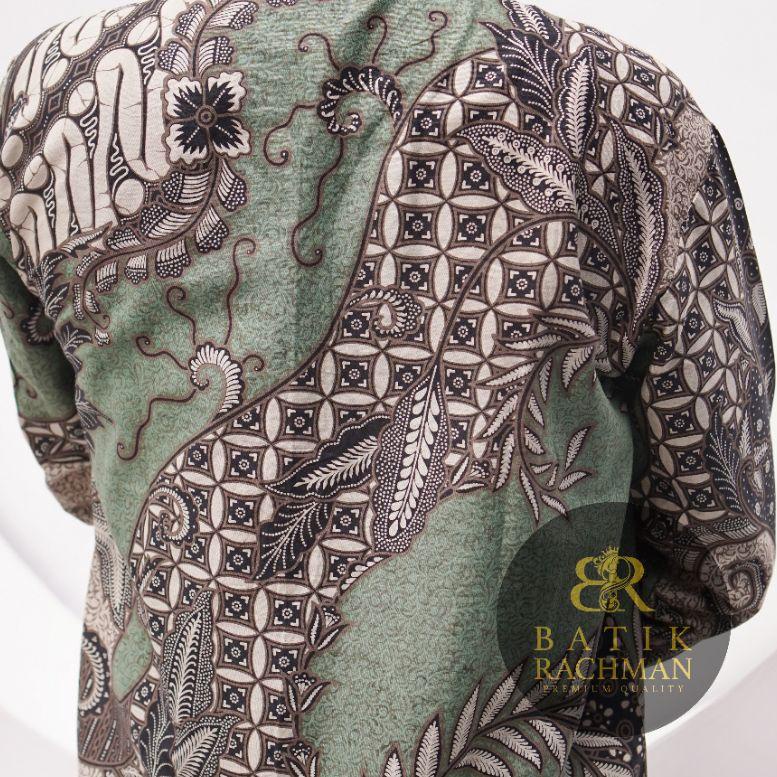 ➽Ready❃➽ 8SFTR Baju Atasan Kemeja Kameja Batik Pekalongan Pria Cowok Laki Laki Lengan Panjang Premiu