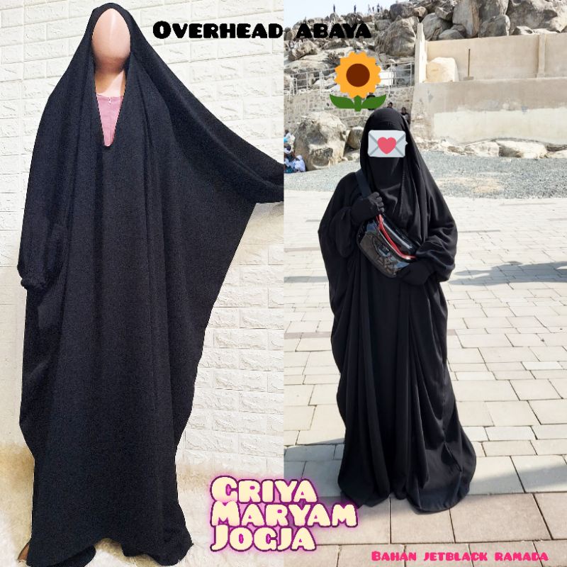 overhead abaya/abaya ras