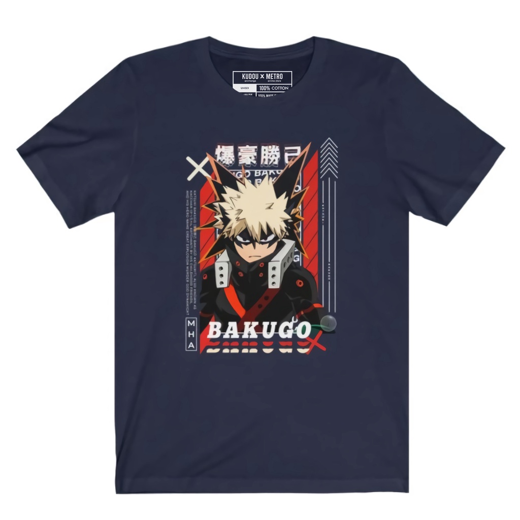 Tshirt Bakugo Ultimate Anime Manga My Hero Academia Boku No Hero Premium Unisex