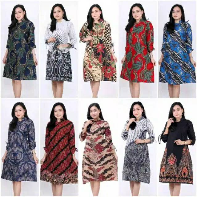 Harga Gila #cod | Terlaris Serut Genes Jelita Tunic Navbor Yelbor Whitbor Creambor Tunik Batik Modern YmAz3dsOrByNe