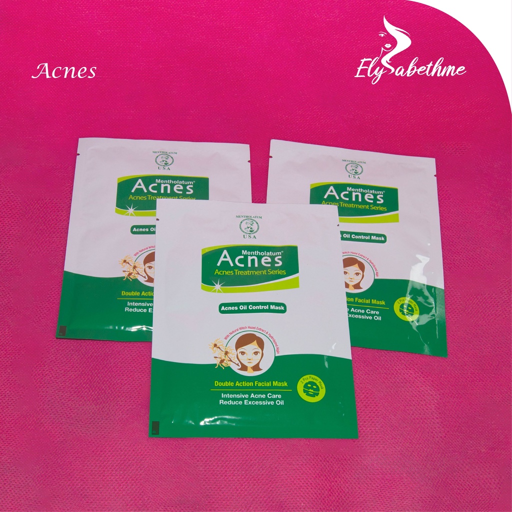 ✿ELYSABETHME✿ acnes oil control mask masker untuk mengobati jerawat