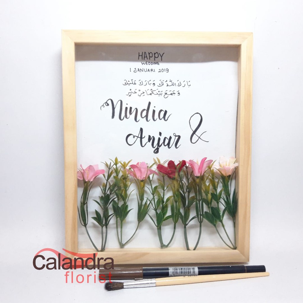 

hand lettering wedding | hadiah pernikahan | wedding gift | kado unik jabodetabek | hadiah unik