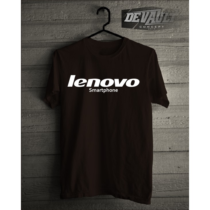 Kaos/T-shirt Gadget Lenovo Smartphone Logo Murah      -Blink