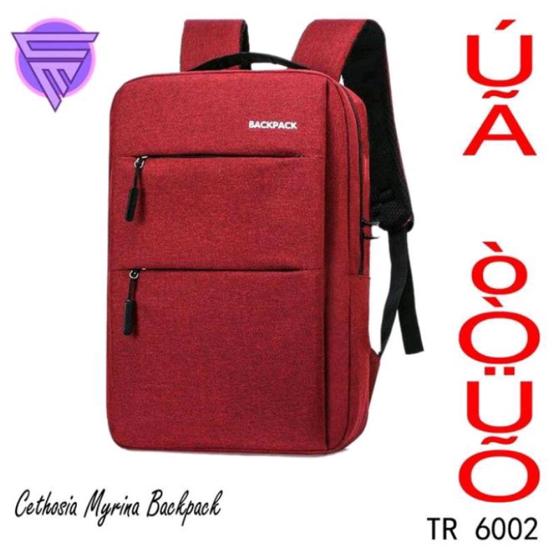 Cethosia Myrina - Tas Ransel Laptop