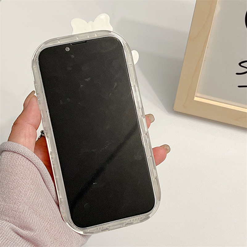 Soft Case Pelindung Lensa Bahan Silikon TPU Bening Tahan Banting Anti Gores Untuk Compatible for iPhone 14 13 12 11 Pro Max Xr Xs Max 8 7 6 6s Plus Kitten Lens Protector Phone Case Clear Silicone Anti-Scratch Soft Case Shockproof Soft TPU Protective Cover