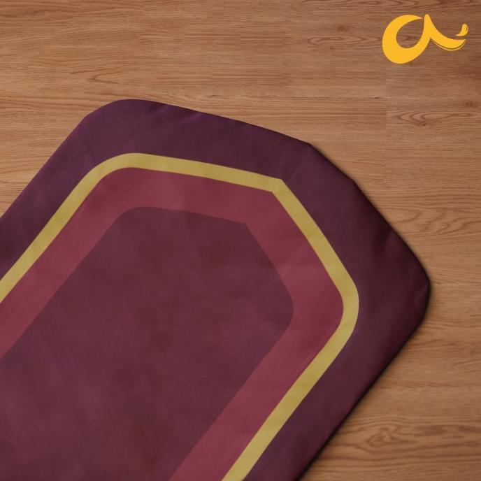 Sajadah Aladeen Pocket Travel - CHOCO MAROON Size Dewasa