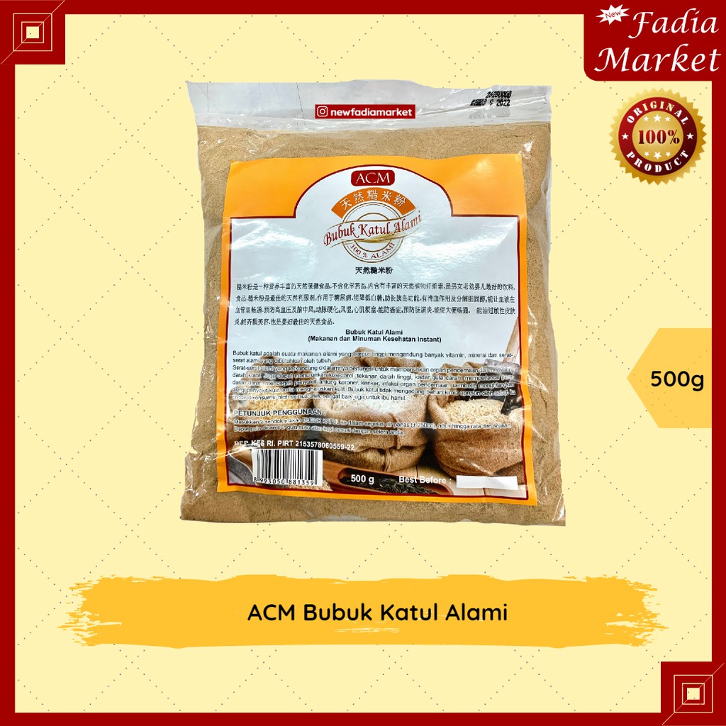 

Bubuk Katul Alami ACM 500g