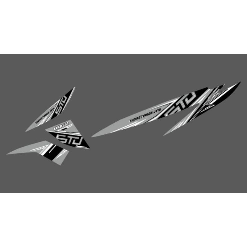 Striping Transparan Vario 110 fi Livery Bus STJ