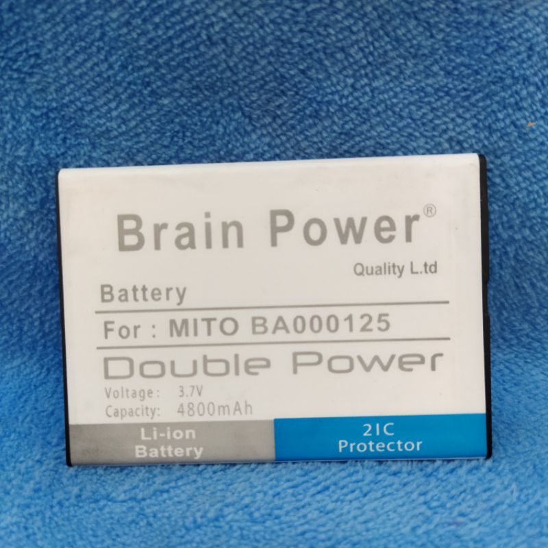 baterai batre Mito BA000125 double power