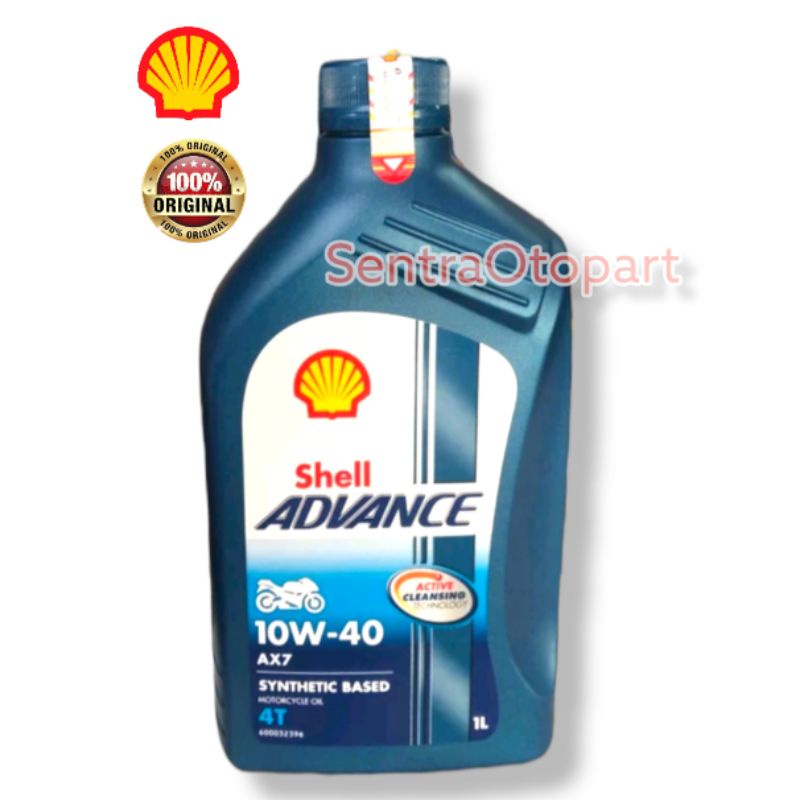 Oli shell advance ax7 10w40 1 liter