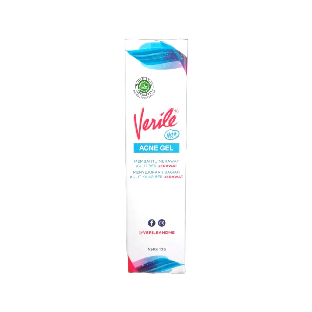 VERILE ACNE GEL 10GR UNTUK JERAWAT