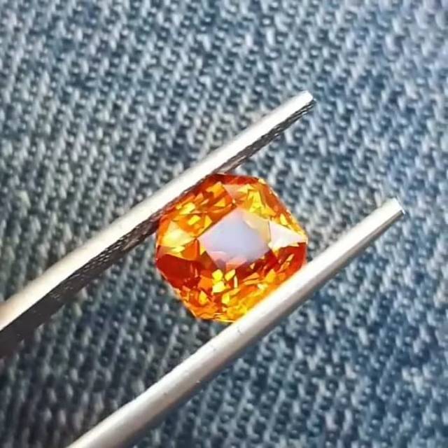 Natural Orange Sapphire