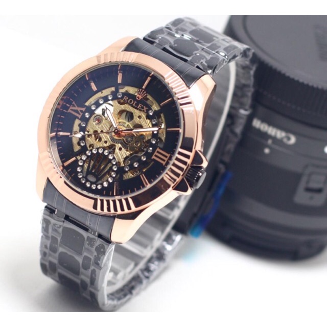 Jam tangan pria Rolex mesin automatic ready 2 model
