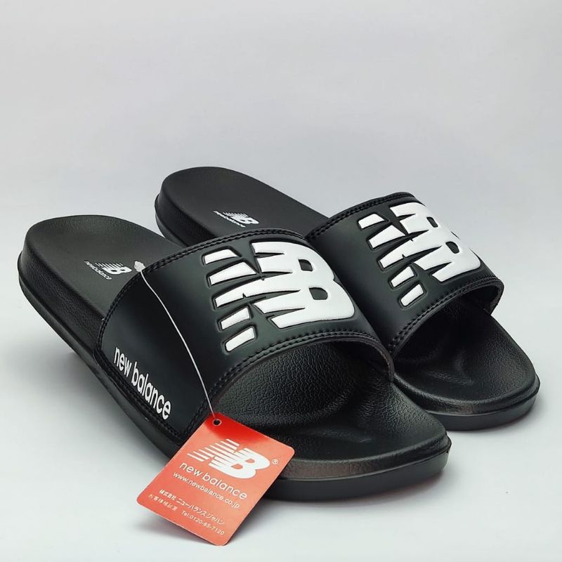 SANDAL SLIDE PREMIUM COWOK&amp;CEWEK SLIP ON FREE BOX